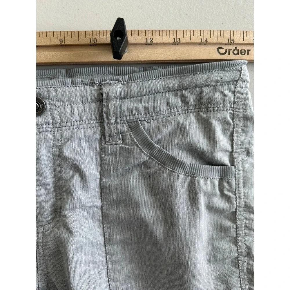 Kuhl Pants Women 8 Regular Gray Cabo Hiking Outdoor UPF 50 Utility Travel Casual - Picture 5 of 10